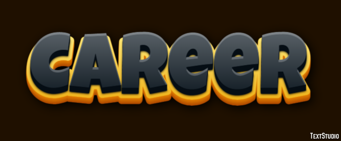 Career Text Effect