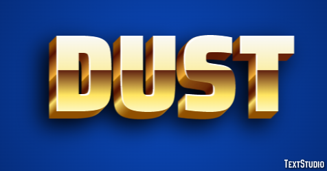 Dust Text Effect