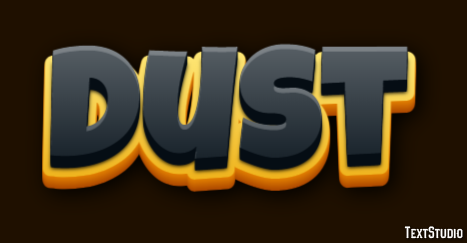 Dust Text Effect