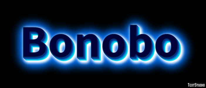 Bonobo Text effect