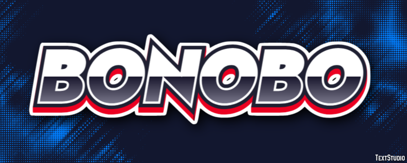 Bonobo Text effect