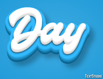 Day Texteffekt