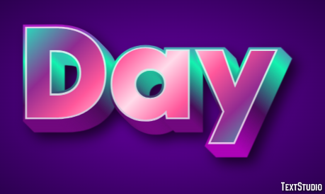 Day Texteffekt