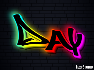 Day Texteffekt