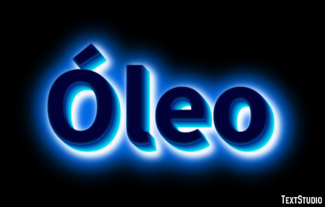 Óleo Effet de Texte