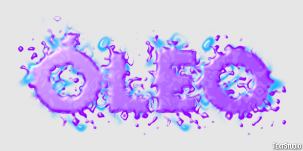 Óleo Effet de texte