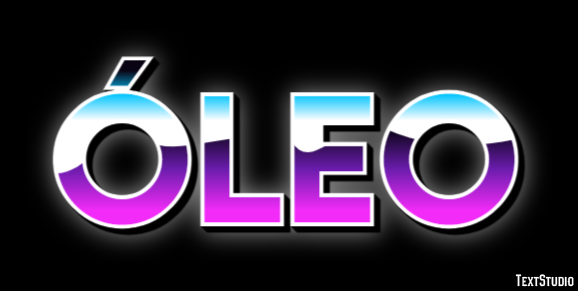Óleo Effet de Texte
