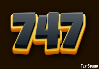 747 Effet de Texte