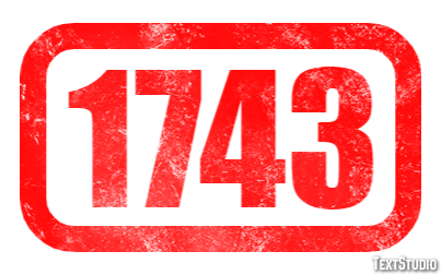 1743 Effetto testo
