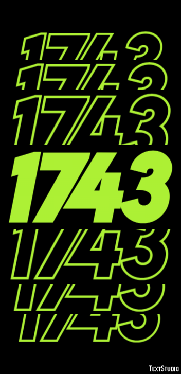 1743 Effetto testo