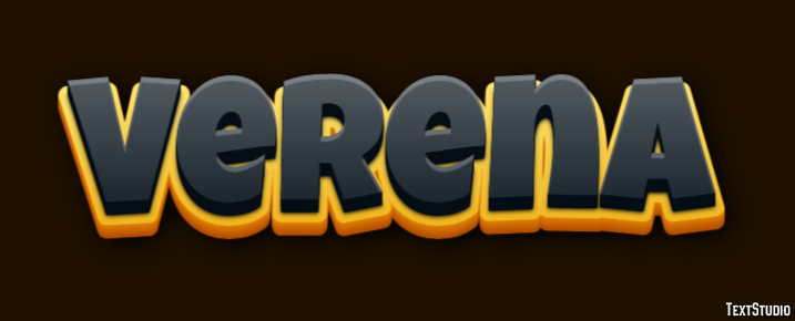 Verena Text effect