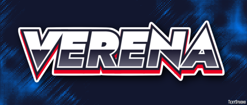 Verena Text effect