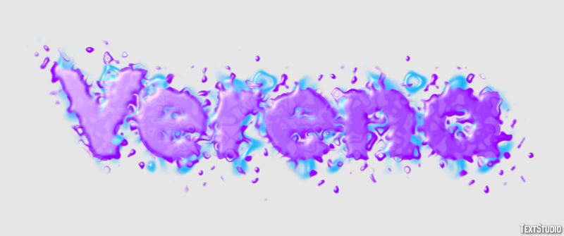 Verena Text effect