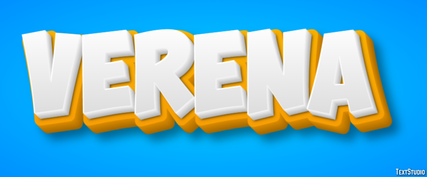 Verena Text effect