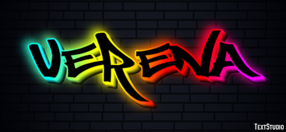 Verena Text effect