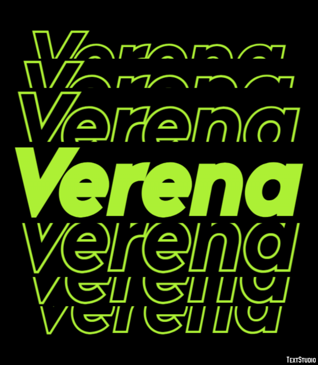 Verena Text Effect