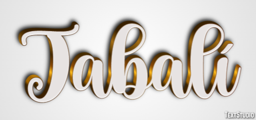 Jabalí Text Effect