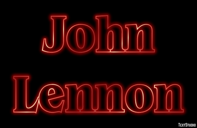 John Lennon Efeito do texto