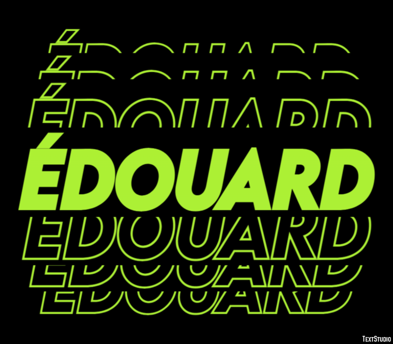 Édouard Tekst effect