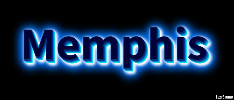 Memphis Efekt tekstowy