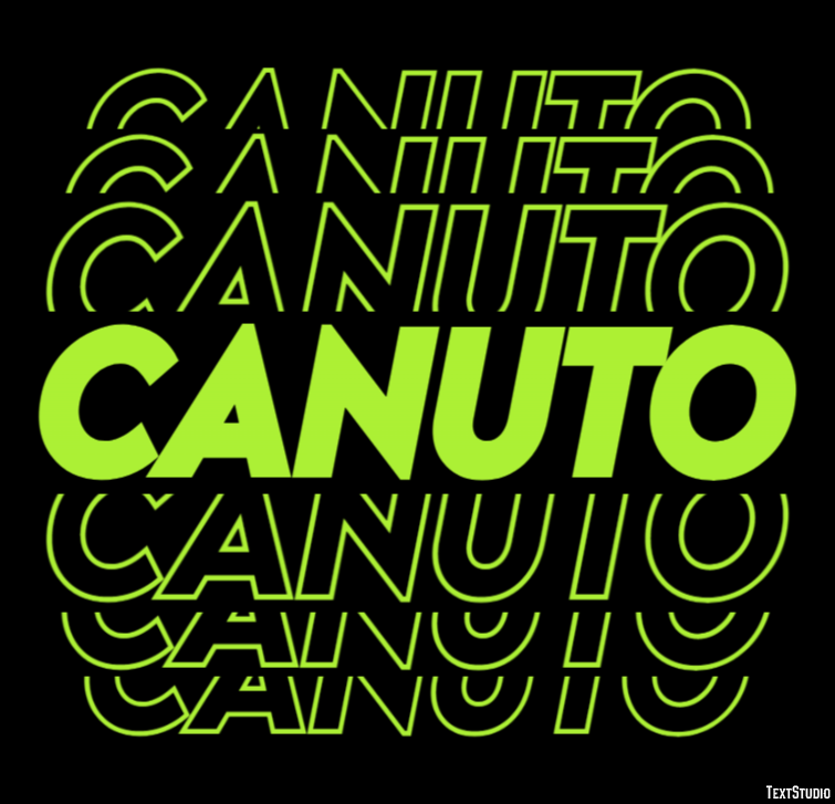 Canuto Efecto de Texto
