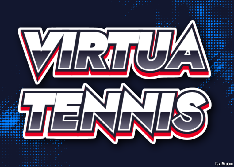 Virtua Tennis Efecto de Texto