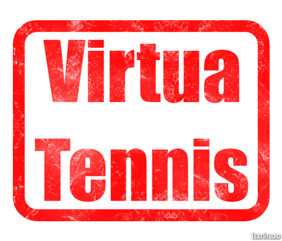Virtua Tennis Efecto de Texto
