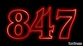 847 Text Effect