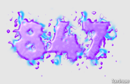 847 Text Effect