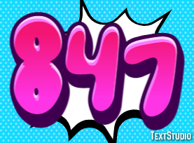 847 Text Effect
