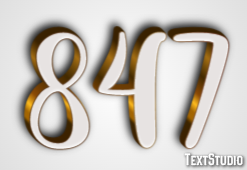 847 Text Effect