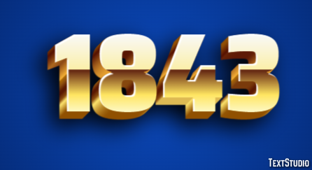 1843 Effetto testo