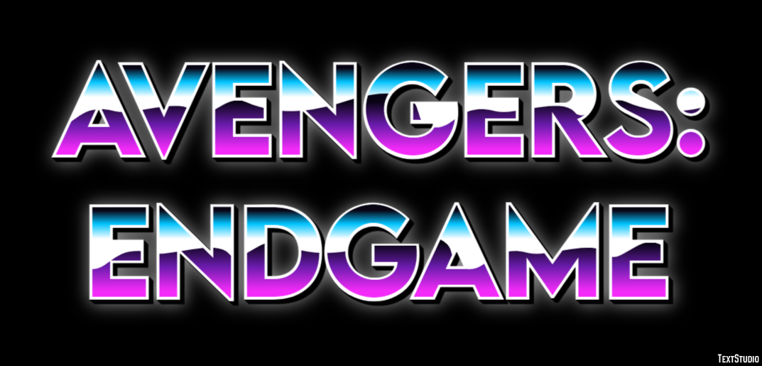 Avengers: Endgame Text Effect