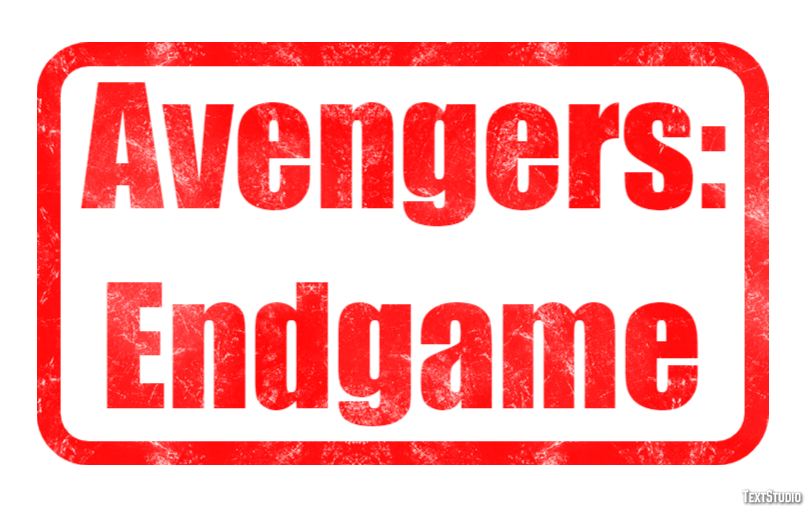 Avengers: Endgame Text Effect