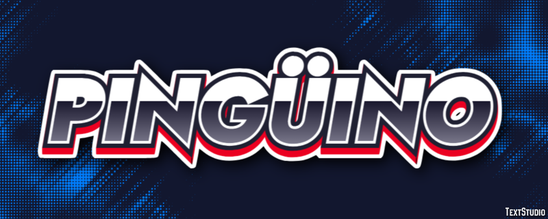 Pingüino Efecto de texto