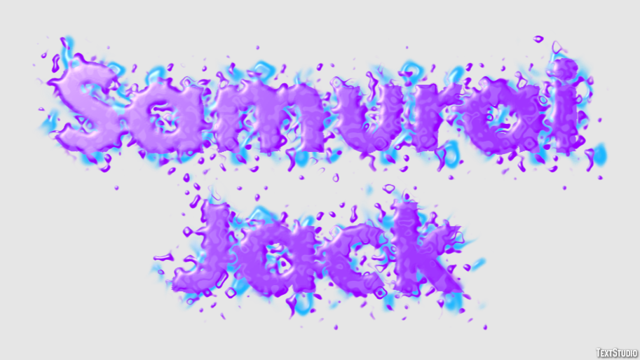 Samurai Jack Text Effect