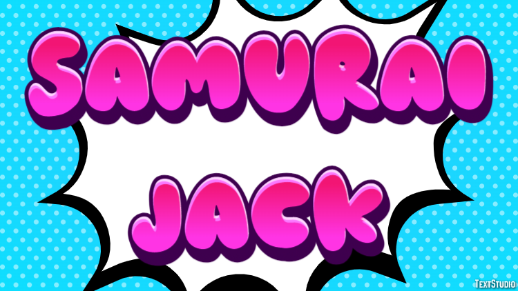Samurai Jack Text effect