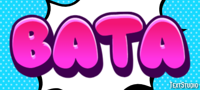 Bata Efekt tekstowy