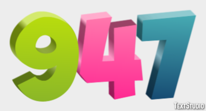 947 Text Effect