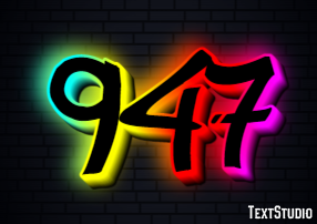 947 Text Effect
