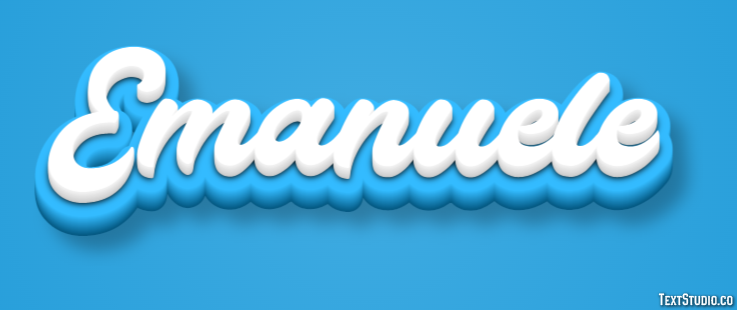 Emanuele Texteffekt
