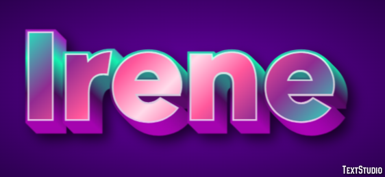 Irene Text Effect