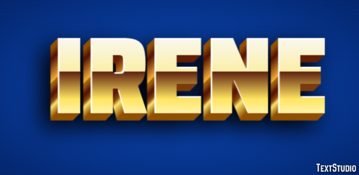 Irene Text Effect