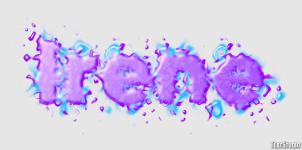 Irene Effet de texte
