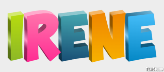 Irene Text Effect