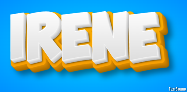 Irene Text Effect