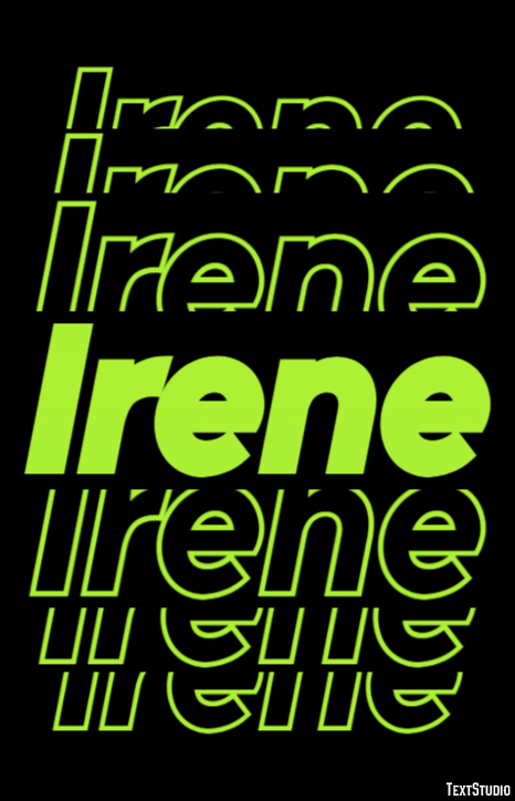 Irene Text Effect