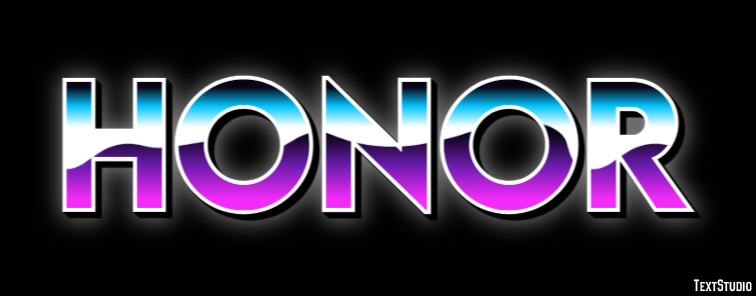Honor Text Effect