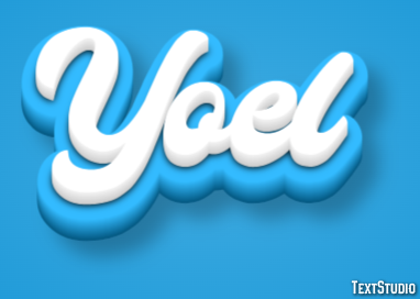 Yoel Text effect