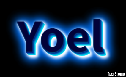 Yoel Text effect